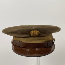 Load image into Gallery viewer, WWII US Army Enlisted Visor, Named