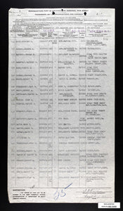 WWI US Army Memorial Certificate, 338th MG BN, 88th Div, Spanish Flu