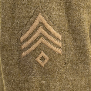 WWI U.S. 2nd Division First Sergeant Machine Gunner's Uniform - Silver Star Recipient