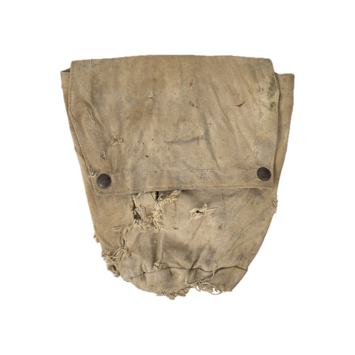 WWII British Spitfire V Relic First Aid Pouch, 129th RAF Sqdn, Crashed May 5, 1942