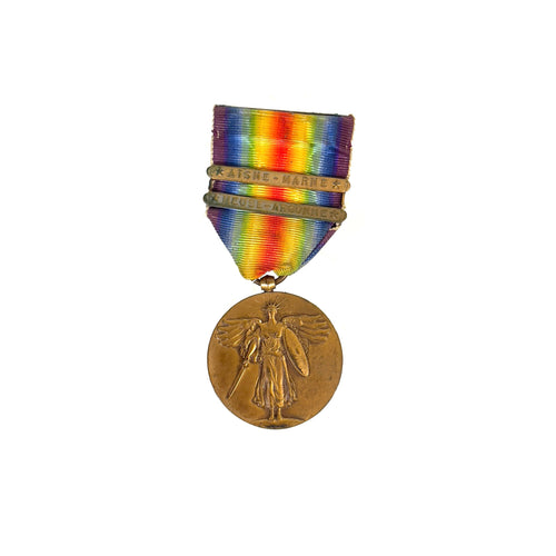 WWI US Army Victory Medal, AM & MA