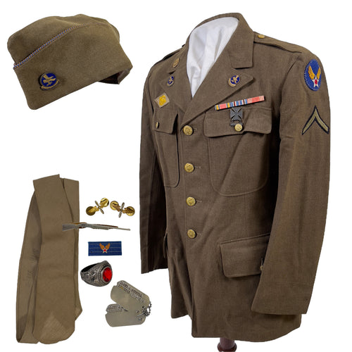 WWII US Army Air Force Uniform Grouping, Named