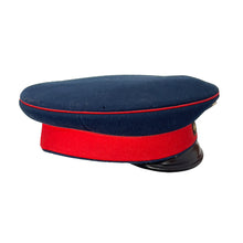 Load image into Gallery viewer, Pre-WWI Imperial German Prussian Dark Blue Infantry Enlisted Visor