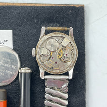 Load image into Gallery viewer, WWI-II US Army Medical Officer’s Engraved Watch &amp; Insignia