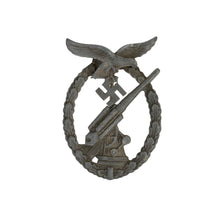 Load image into Gallery viewer, WWII German Luftwaffe Flak Badge, Unmarked
