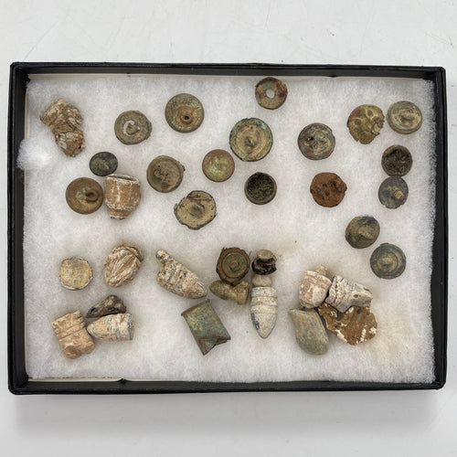 Civil War Bullet & Button Relic Collection (x36), Presumably Gettysburg Related