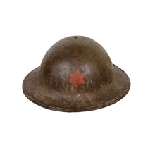 Load image into Gallery viewer, WWI US British Made Helmet, 6th Div