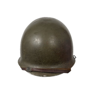 WWII - Korean War US Army M1 Helmet, FS/SB, Firestone - Named