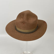 Load image into Gallery viewer, Pre-WWII US Army Officers Campaign Hat, 11th Cavalry Regiment