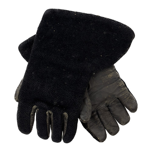 Indian Wars Wool and Leather Gauntlets