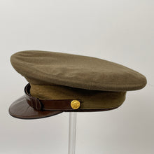 Load image into Gallery viewer, WWII US Army Enlisted Visor, Named