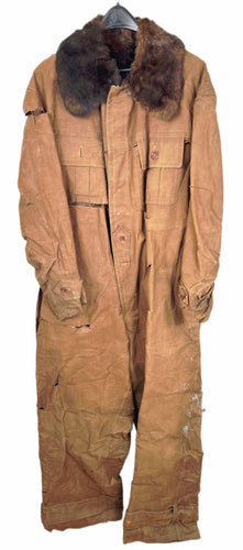 Original WWI US French Made Named 9th Aero Squadron Flight Suit