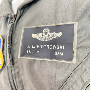 Cold War Era USAF Flight Suit, Lt Gen John L. Piotrowski, 9th Air Force