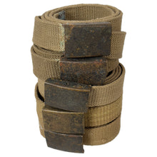 Load image into Gallery viewer, WWI US Army Enlisted Canvas Waist Belt, Plain Buckle