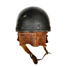 Load image into Gallery viewer, WWII British Army Early War Private Purchase Fiber Dispatch Helmet, Named