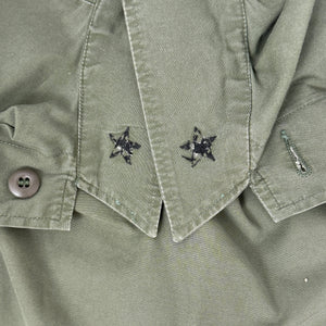 Vietnam War US Army Poplin OG-107 Coat, BG Caruthers, CG Div Art, 1st Inf Div, Silver Star