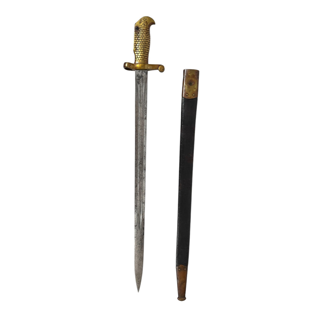 Post-Civil War US Navy M1870 Type II Rollingblock Ames Bayonet, 1870