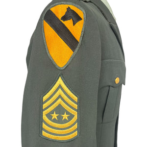 Cold War Era US Army Dress Green Uniform of 6th Sergeant Major of the Army William A. Connelly