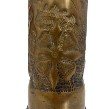 Load image into Gallery viewer, WWI US Trench Art, 75mm Artillery Casing