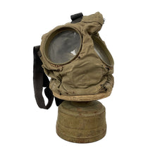 Load image into Gallery viewer, WWI US Navy M1917 Mark I Gas Mask