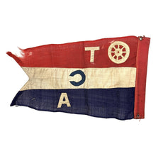 Load image into Gallery viewer, WWI US Army Transportation Corps Vehicle Pennant w/ Hat Cord