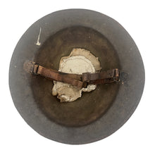 Load image into Gallery viewer, WWI US Army British Made Helmet with Chinstrap, HQ 319th Inf Reg, 80th Div