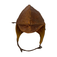 Load image into Gallery viewer, WWI US Army Air Service, Training Detachment Leather Flight Helmet