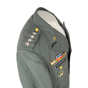 US Army General William R. Richardson Uniforms, Flag and Plaque Grouping