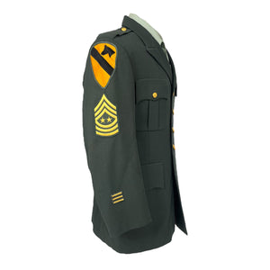 Cold War Era US Army Dress Green Uniform of 6th Sergeant Major of the Army William A. Connelly