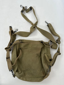 WWII US Army M36 Musette Bag, 1942 w/ Suspenders