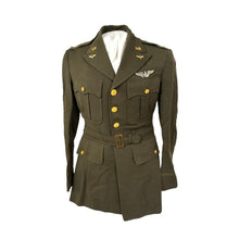 Load image into Gallery viewer, WWII US Army Air Forces Unidentified Bombadier Officers Uniform