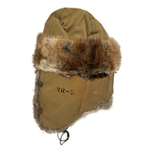 Load image into Gallery viewer, WWI US Army Russian Expedition Fur Winter Cap