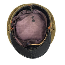 Load image into Gallery viewer, WWII Japanese Army Officer’s Visor Cap, Named