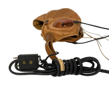 Load image into Gallery viewer, WWI US Army Aviation Leather Flight Helmet with Earpieces, by Western Electric