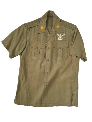 Vietnam War Era US Army Shirt w/ Direct Embroidery