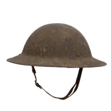 Load image into Gallery viewer, WWI US Army M1917 Helmet w/ Wilmer Holes, 91st Div