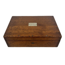 Load image into Gallery viewer, WWI US Army Medical Dept. Bausch &amp; Lomb Optical Box Empty