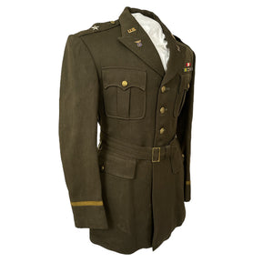 WWII US Army Officers Wool Uniform, Maj Gen Frank Scowden