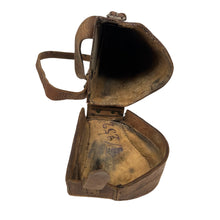 Load image into Gallery viewer, WWI German Army Model 1915 Trench Field Phone w/ Leather Case, Dated 1915