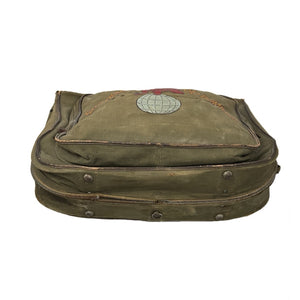 WWII USAAF B-4 Flight Bag, 528th Bomb Squadron, Named