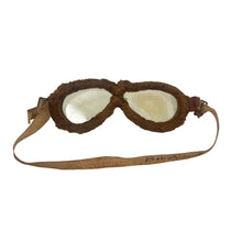 Load image into Gallery viewer, WWI US Army Air Service Resistal Fur-Lined Flying Goggles, Named