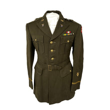 Load image into Gallery viewer, WWII US Army Officers Wool Uniform, Maj Gen Frank Scowden