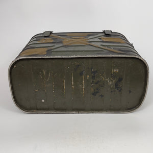 Vietnam War US Army Mermite Container with Field Applied Camouflage, 1967