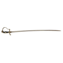 Load image into Gallery viewer, WWII-Era German Lion Head Sword &amp; Scabbard by E. Pack &amp; Söhne