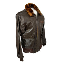 Load image into Gallery viewer, 1960’s-Cold War US Navy BuAer Leather G-1 Leather Flight Jacket, 42, RADM Edward J. Costello