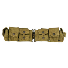 Load image into Gallery viewer, WWI US Army M1910 Mounted Infantry Cartridge Belt, 1918