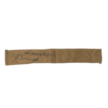 Load image into Gallery viewer, WWI US Army War Draft Armband, June 5th, 1917