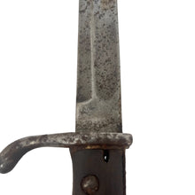 Load image into Gallery viewer, WWI German Gewehr 98 “Butchers Blade” Bayonet and Scabbard, 1917