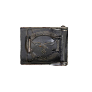 WWII German Luftwaffe EM/NCO Belt Buckle, Dr. F & Co, 1942