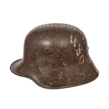 Load image into Gallery viewer, WWI German M16 Stahlhelm, US Souvenir Mail Home, Named, 414th Telegraph BN